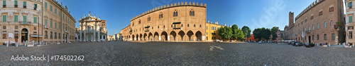 Mantova  piazza Sordello a 360 gradi