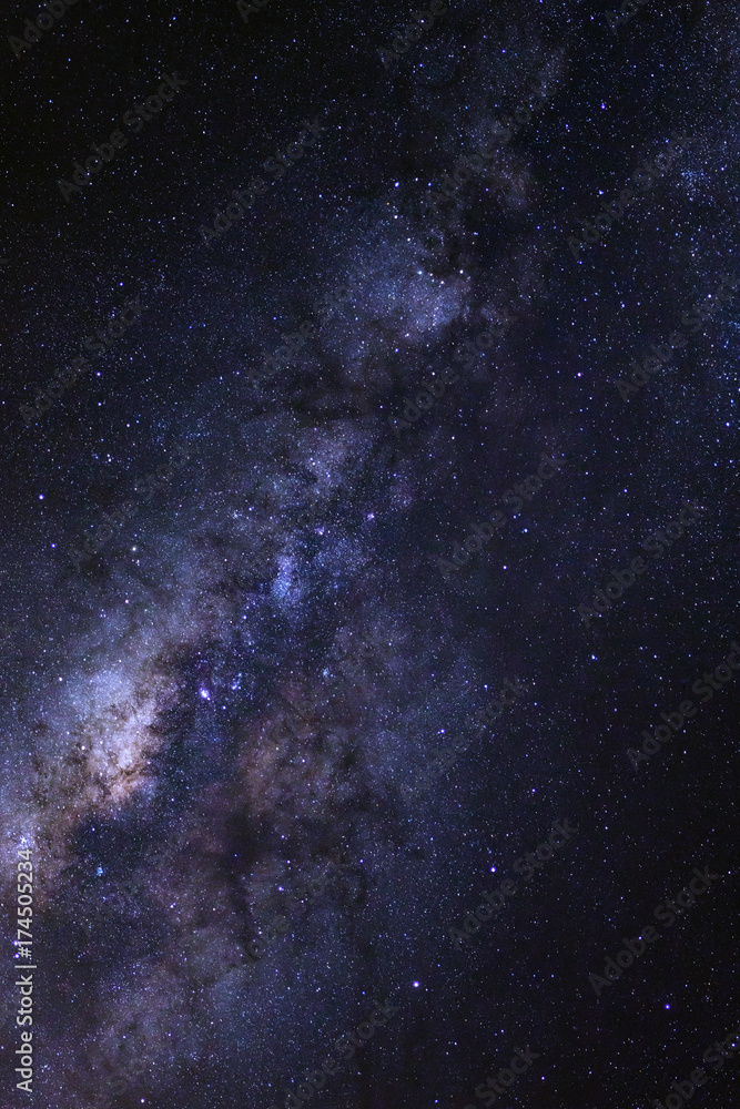 Fototapeta premium milky way galaxy with stars and space dust in the universe