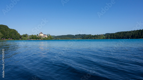 Lake Fuschl, Salzburger Land, in summer