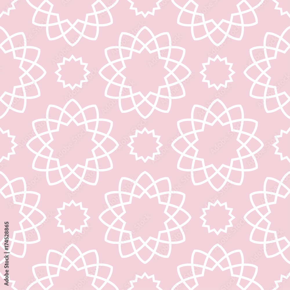 Geometric pattern for wallpapers. Pale pink seamless background Geometric pattern for wallpapers. Pale pink seamless background