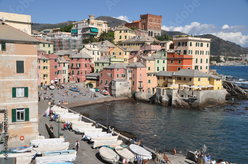 Boccadasse, Genoa, Liguria, Italy © SIMONE