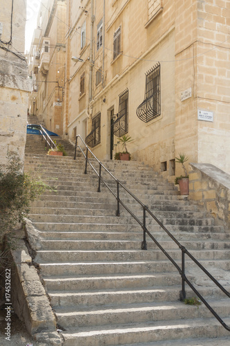 Malta, Senglea, Stairs © aureliano1704