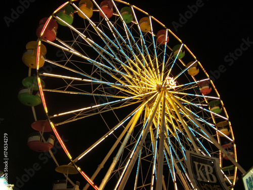Nighttime Ferris Wheel