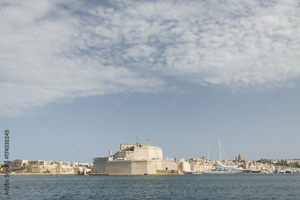 Malta, Vittoriosa, Birgu, St Angelo Fort