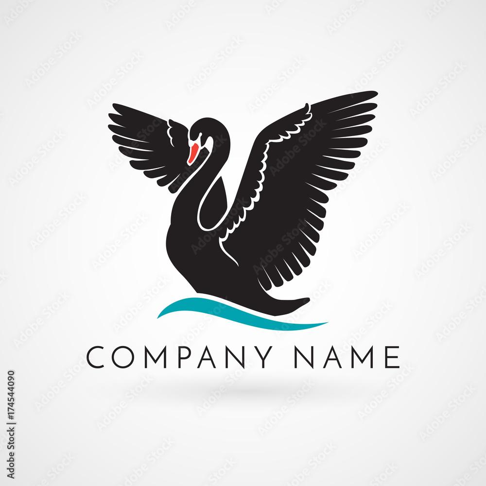 Fototapeta premium swan_logo_sign_emblem-22