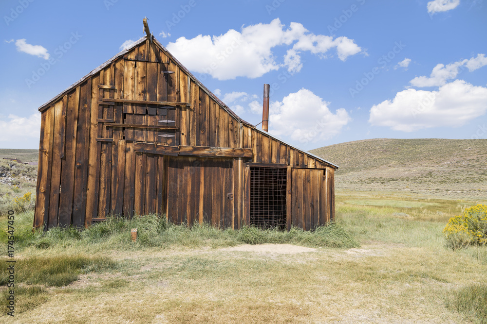 Abandoned building from the California gold rush Abandoned building from the California gold rush