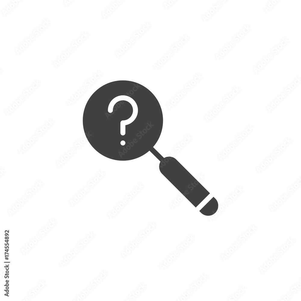 Search icon vector, filled flat sign, solid pictogram isolated on white. Symbol, logo illustration. Search icon vector, filled flat sign, solid pictogram isolated on white. Symbol, logo illustration.