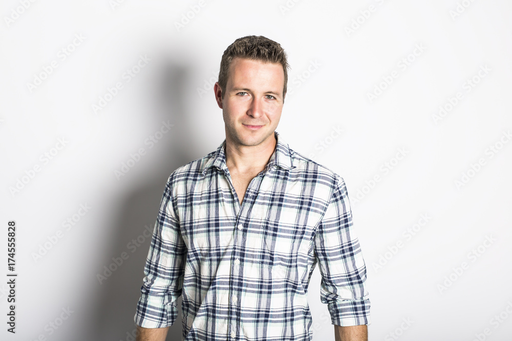 handsome dude in grey, portrait handsome dude in grey, portrait