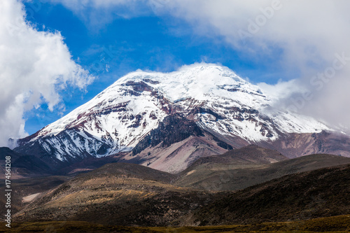 Chimborazo volcano and