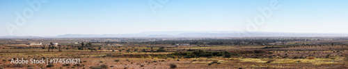 Panorama South Tunisia, North africa.