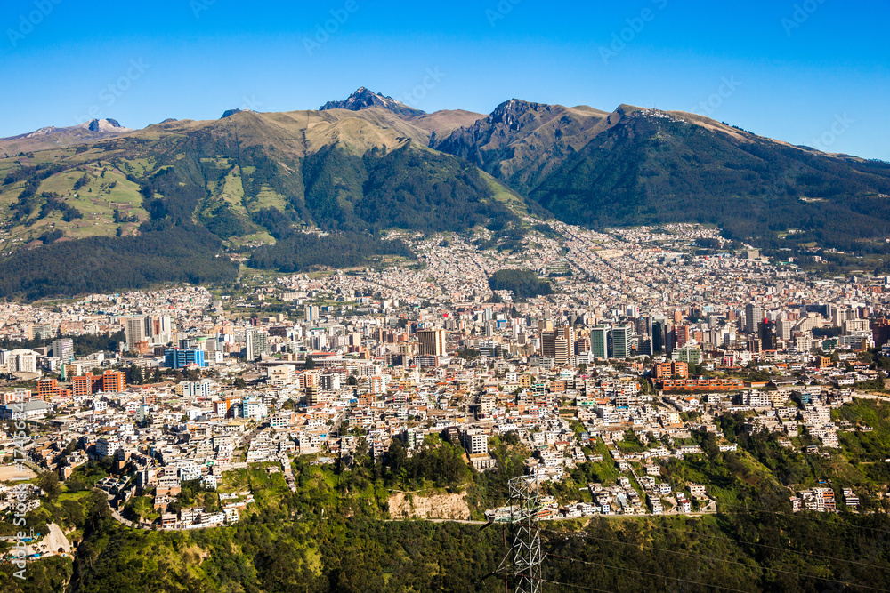 Quito panorama, Ecuador