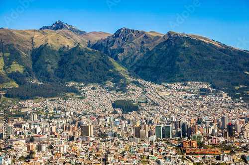 Quito panorama, Ecuador