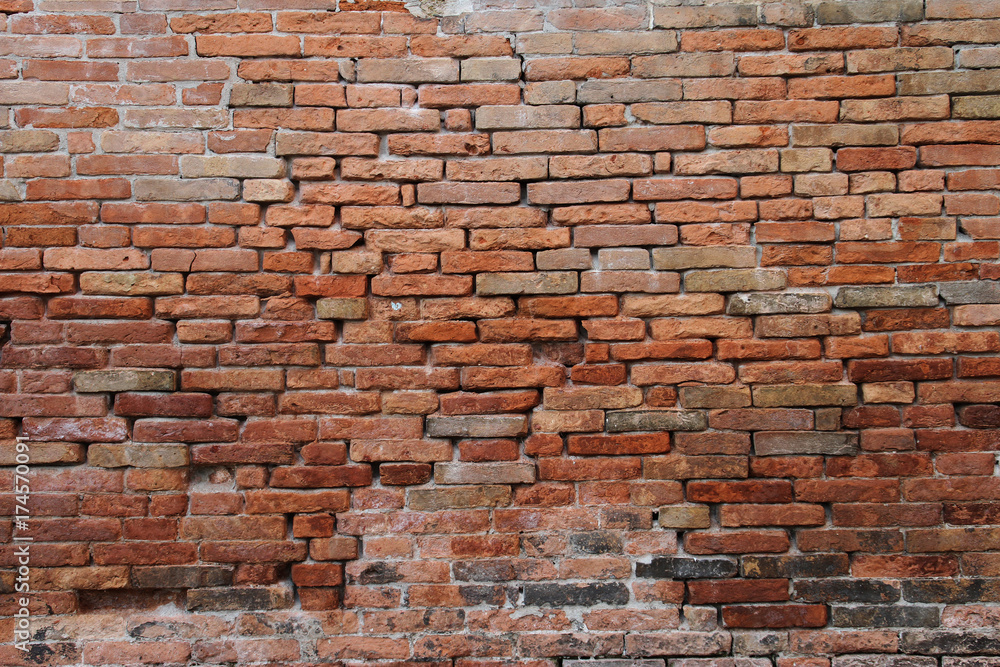 Naklejka premium Zeigelwand