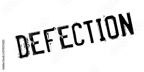 Defection rubber stamp. Grunge design with dust scratches. Effects can be easily removed for a clean, crisp look. Color is easily changed.