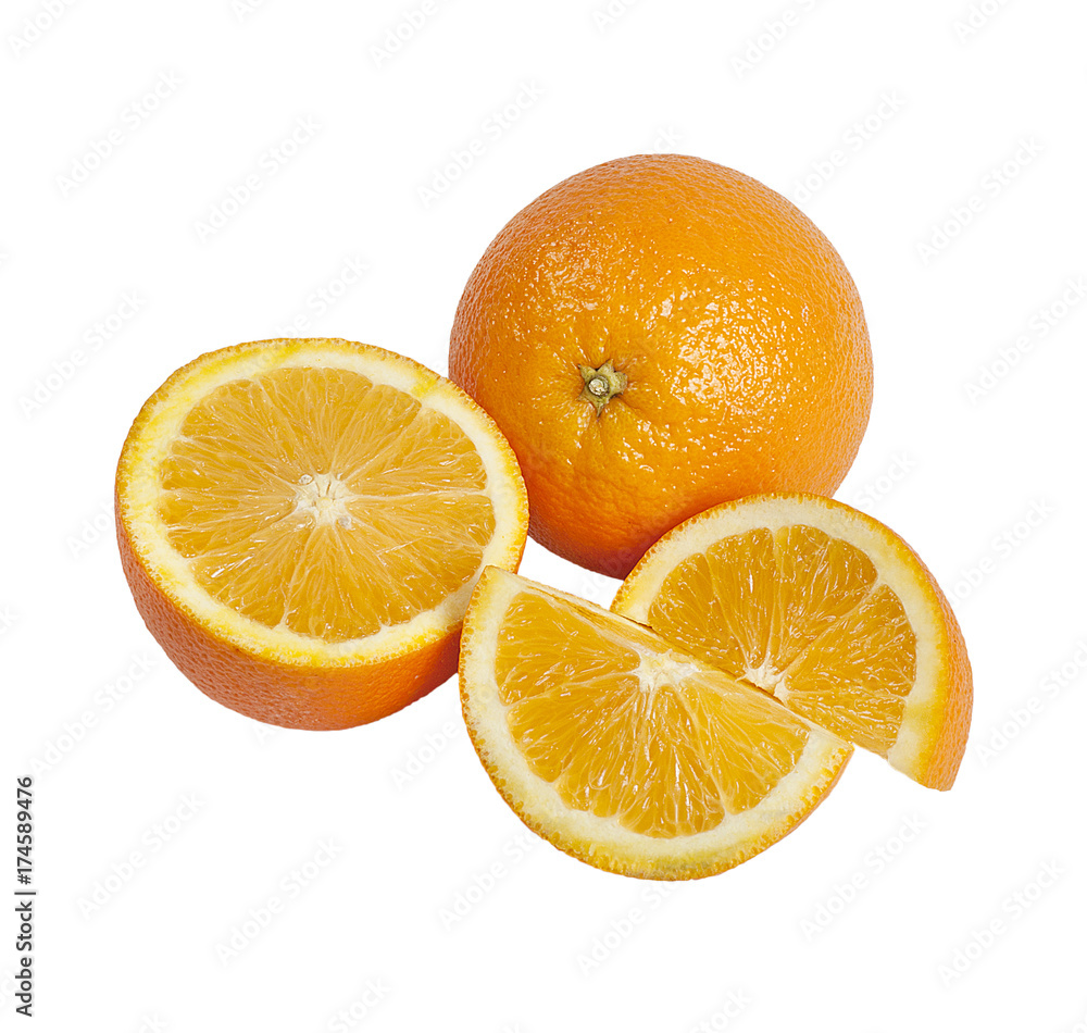 Orange isolated on white background Orange isolated on white background