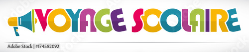mégaphone mot :  Voyage Scolaire