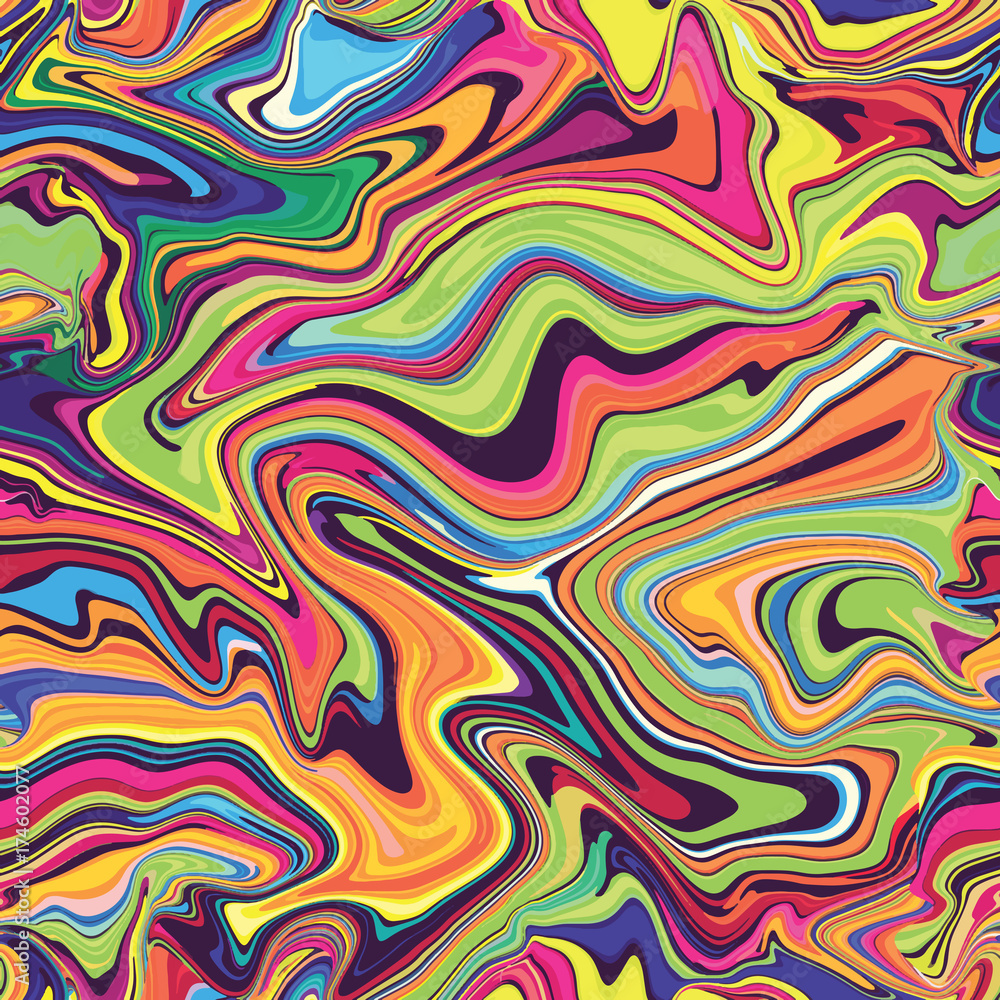 Marble seamless pattern in neon brightful colors. Marble seamless pattern in neon brightful colors.