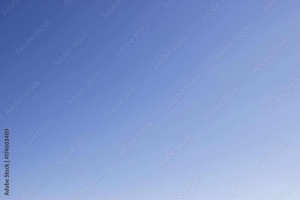 Clear Blue Sky gradient true color Clear Blue Sky gradient true color