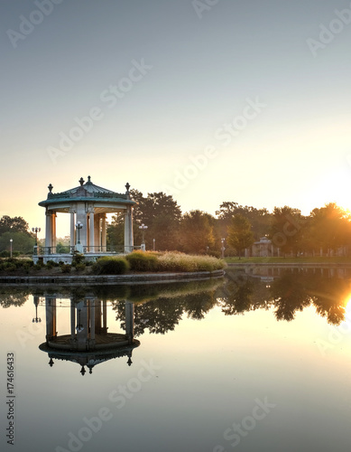 Forest Park bandstand in St. Louis, Missouri