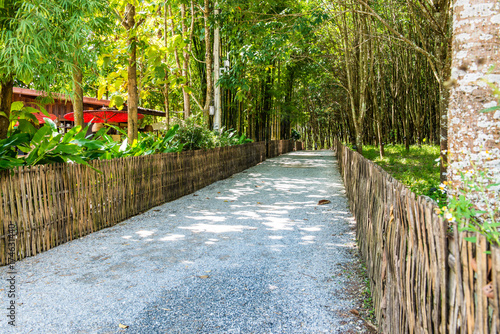 Comfortable Walkway in Cherntawan International Meditation Center photo