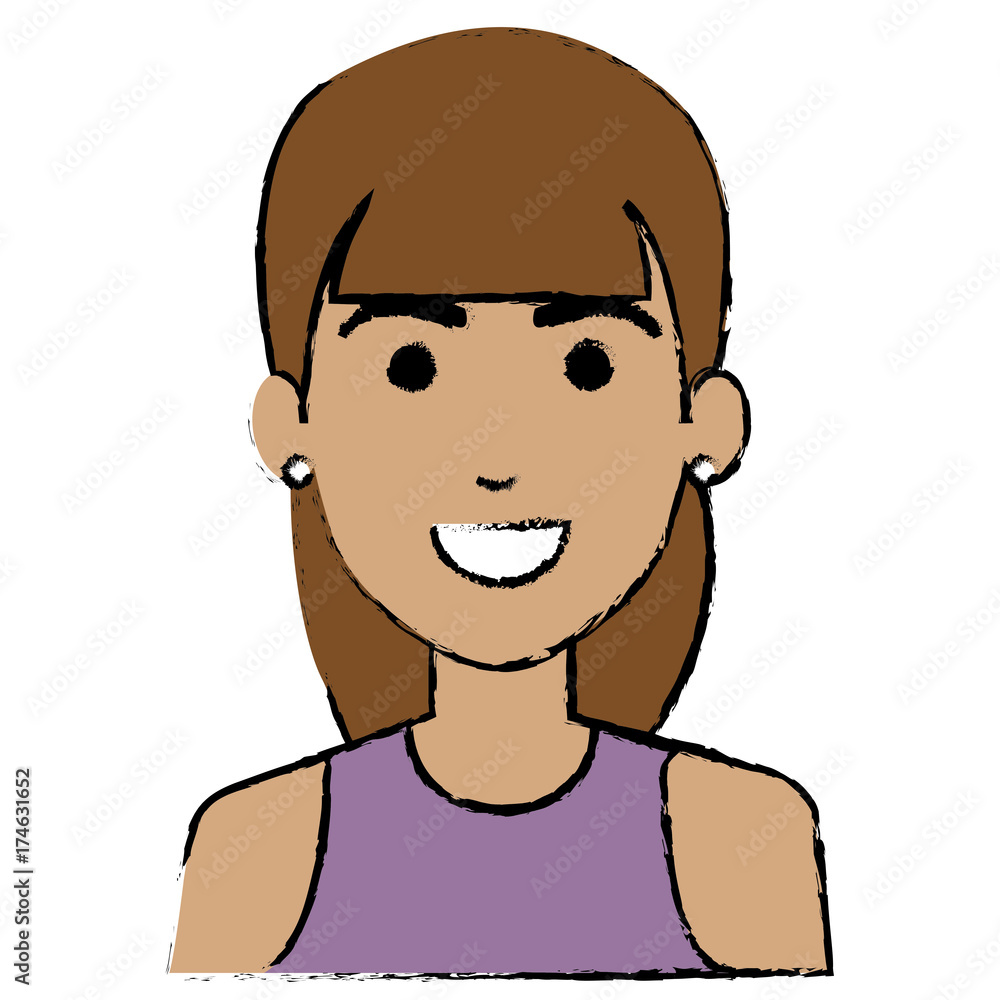 beautiful woman avatar character beautiful woman avatar character