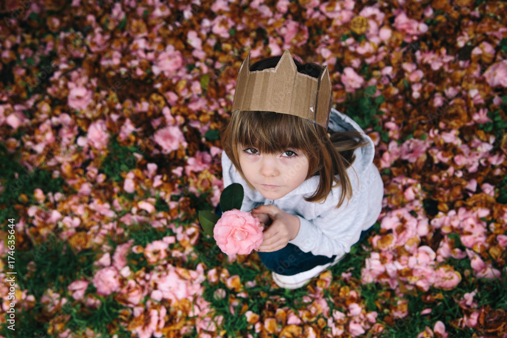 Child With A Flower Child With A Flower
