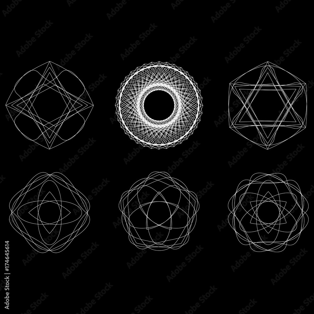 Festive geometric pattern for gifts and holidays Festive geometric pattern for gifts and holidays