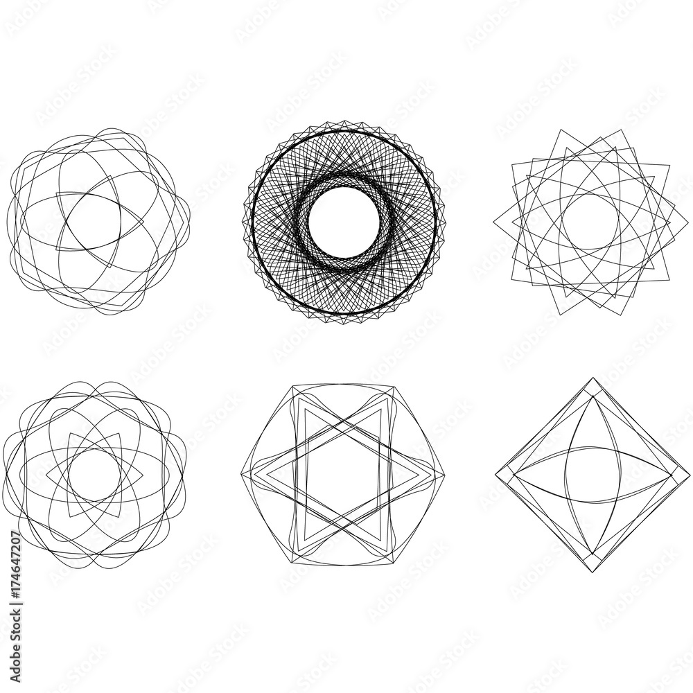 Festive geometric pattern for gifts and holidays Festive geometric pattern for gifts and holidays
