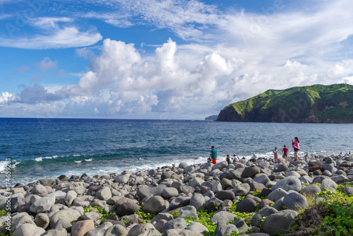 Valugan Boulder Beach in Basco, Batanes photo