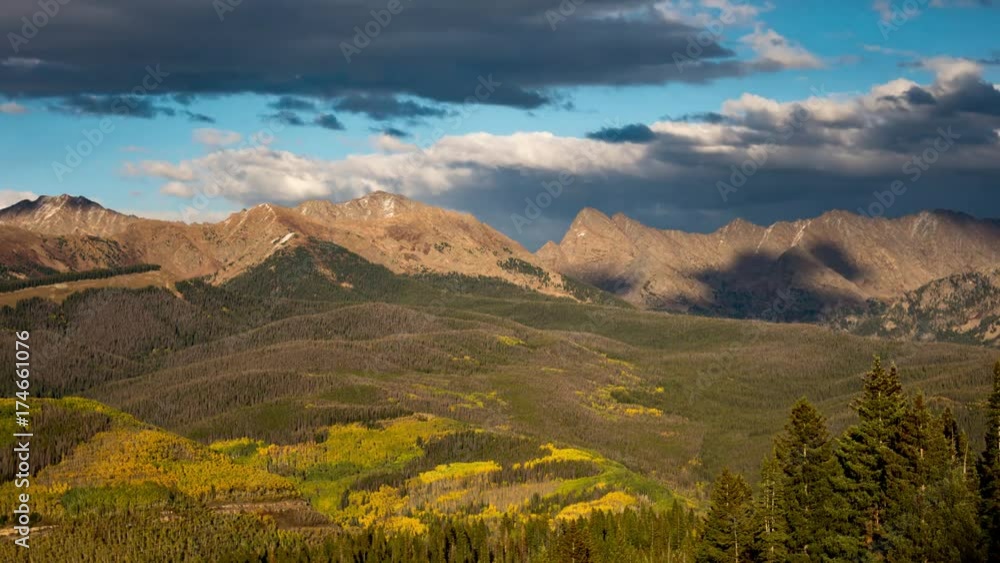 Colorado Rocky Mountains Stock Video Adobe Stock