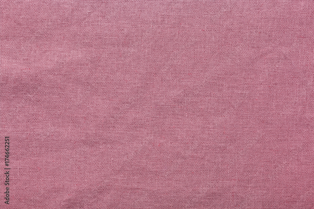Fototapeta premium Pink burlap background and texture