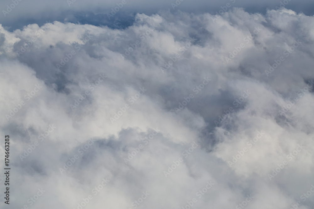 Aerial view of the Top of the Clouds. Perfect for Background Use. Aerial view of the Top of the Clouds. Perfect for Background Use.