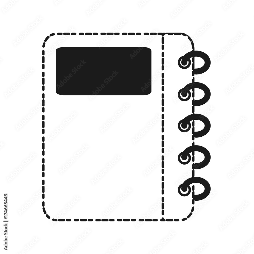 Fototapeta premium notebook icon image