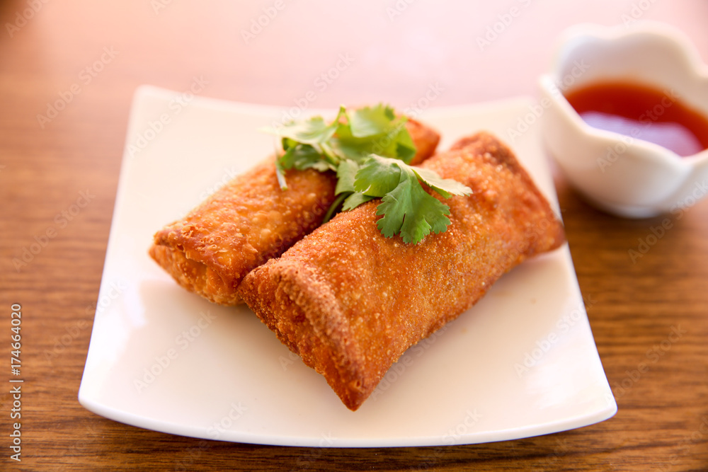 egg rolls