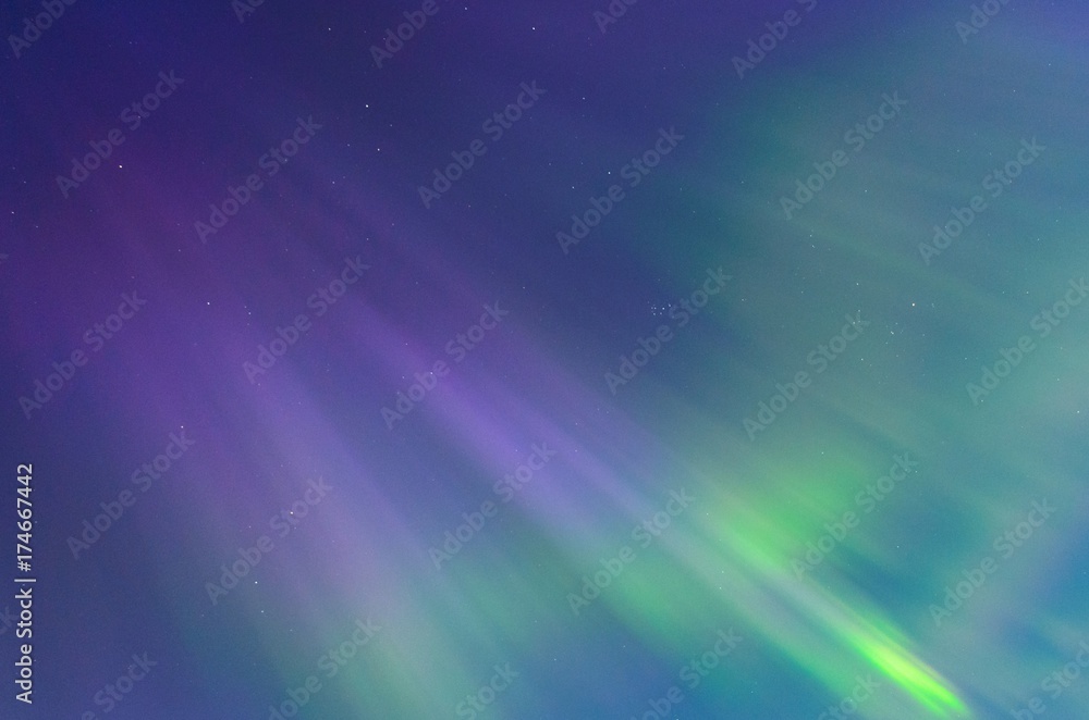 Aurora,Northern lights in the sky night and the stars . Aurora,Northern lights in the sky night and the stars .