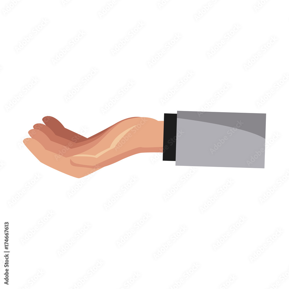 Hand holding something icon vector illustration graphic design Hand holding something icon vector illustration graphic design