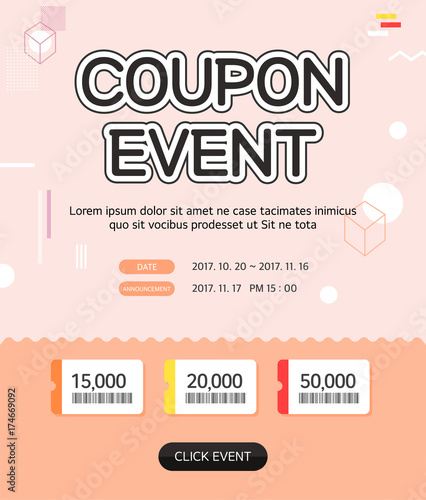 Event poster design