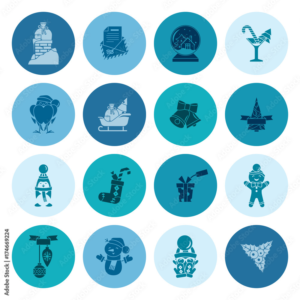 Christmas and Winter Icons Collection Christmas and Winter Icons Collection