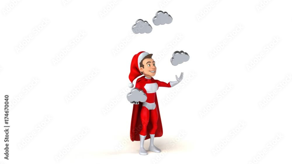 Super Santa Claus - 3D Animation Super Santa Claus - 3D Animation