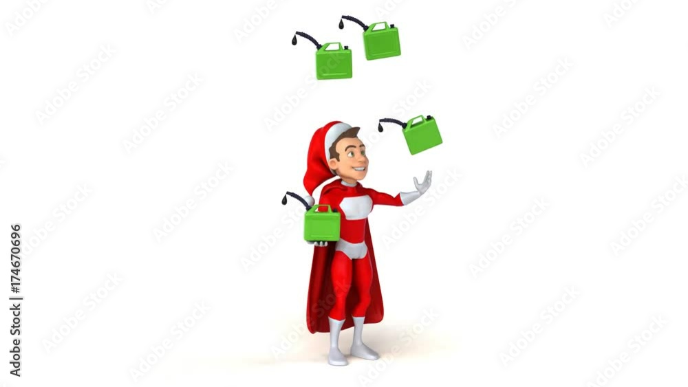 Super Santa Claus - 3D Animation Super Santa Claus - 3D Animation