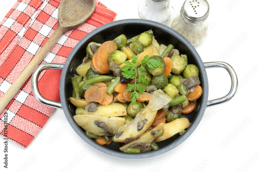 poêlée de légumes poêlée de légumes