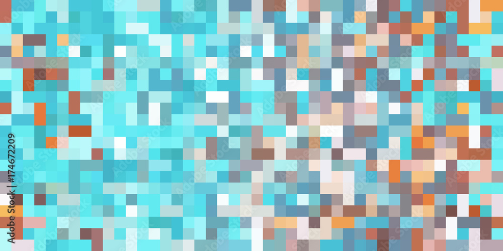 Fototapeta premium Seamless Block Abstract