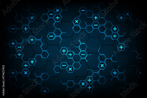 Vector abstract background technology network design.