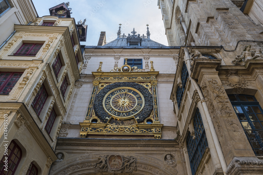 Obraz premium Le Gros-Horloge à Rouen