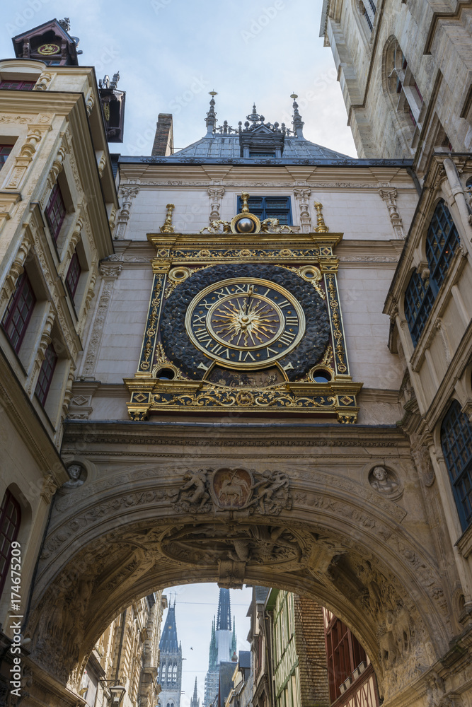 Le Gros-Horloge à Rouen