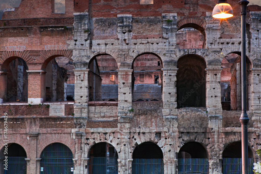 Lantern and Colosseum