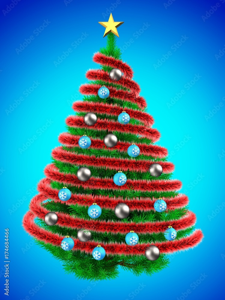 3d tinsel 3d tinsel