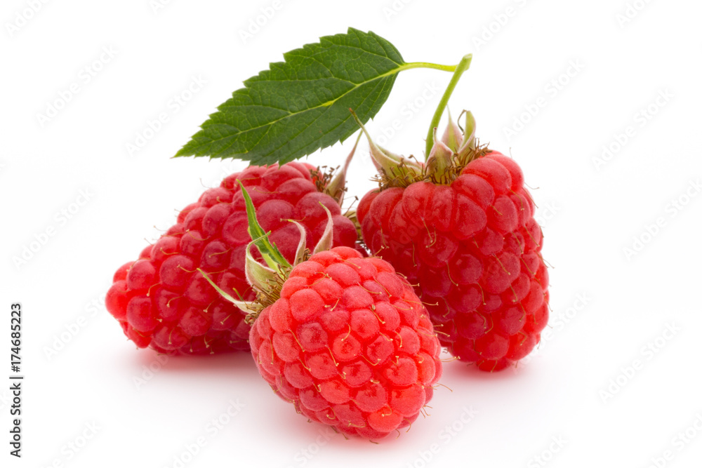 Raspberries. Raspberries.