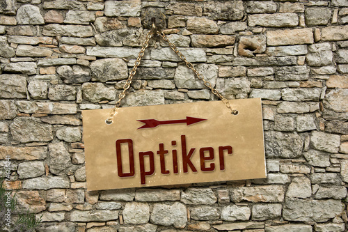 Schild 235 - Optiker © Thomas Reimer