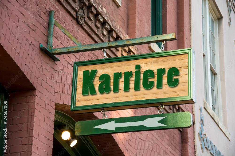 Schild 277 - Karriere Schild 277 - Karriere